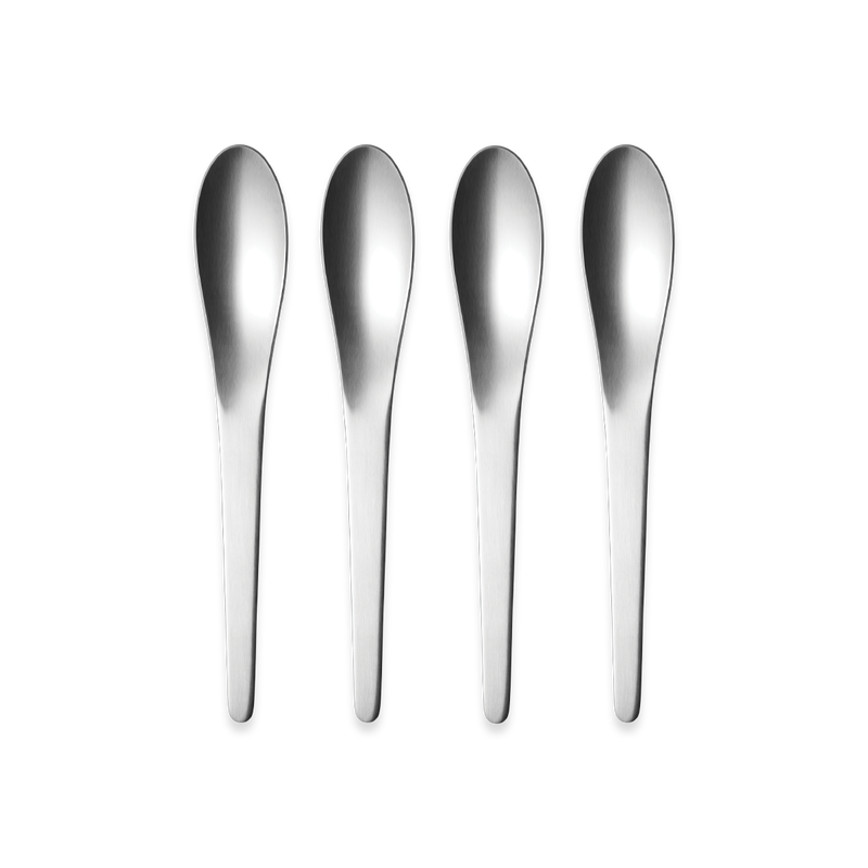 Georg Jensen Arne Jacobsen Dessert Spoon Giftbox, 4 Pcs
